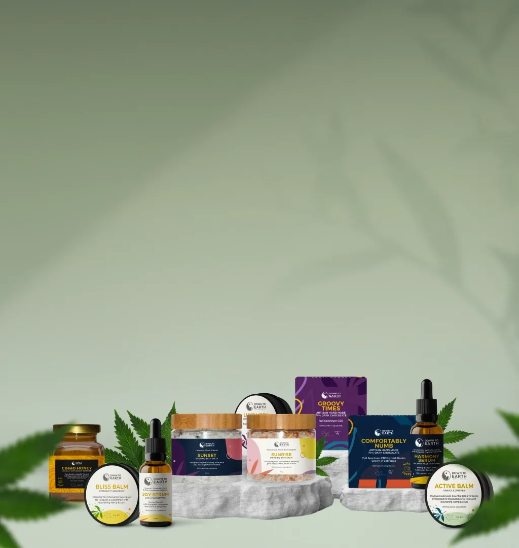 Down to Earth Hemp Empowerment Month, Full Spectrum Hemp Products, Holistic Wellness