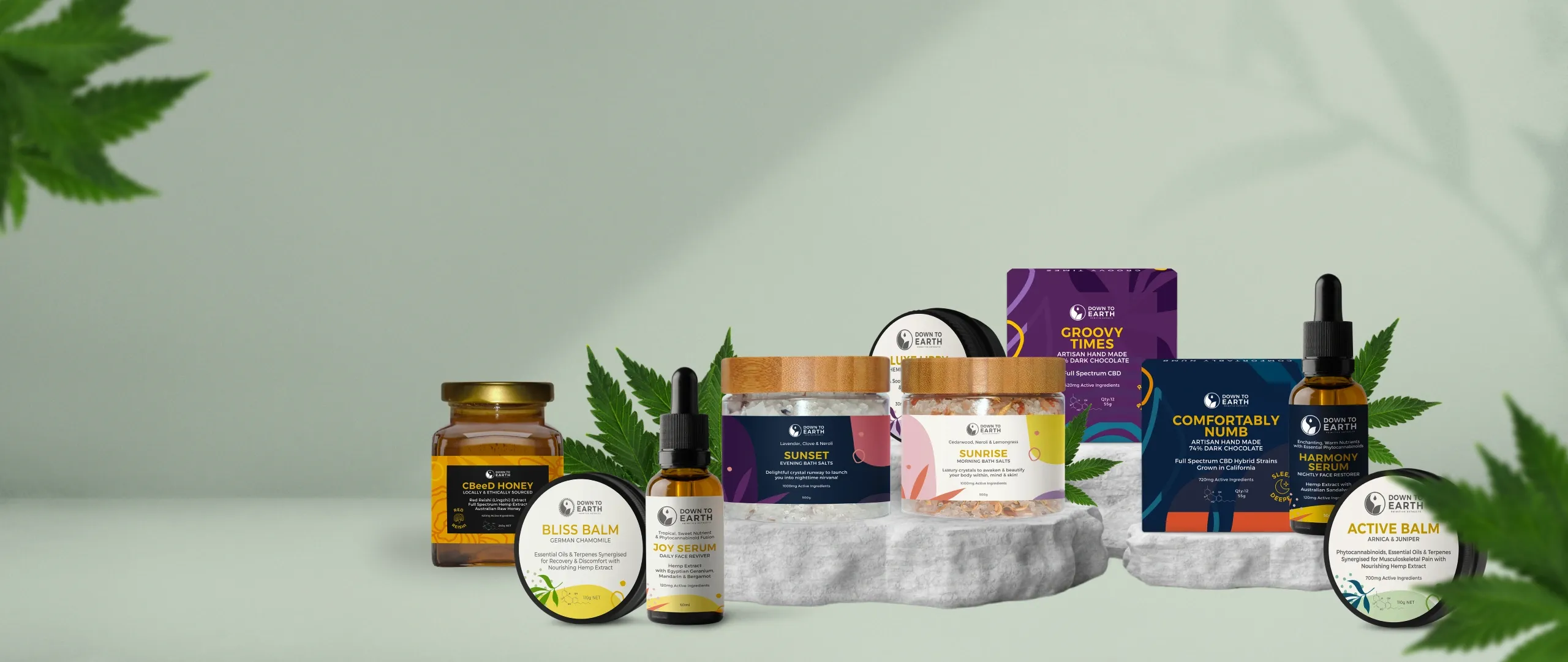 Down to Earth Hemp Empowerment Month, Full Spectrum Hemp Products, Holistic Wellness