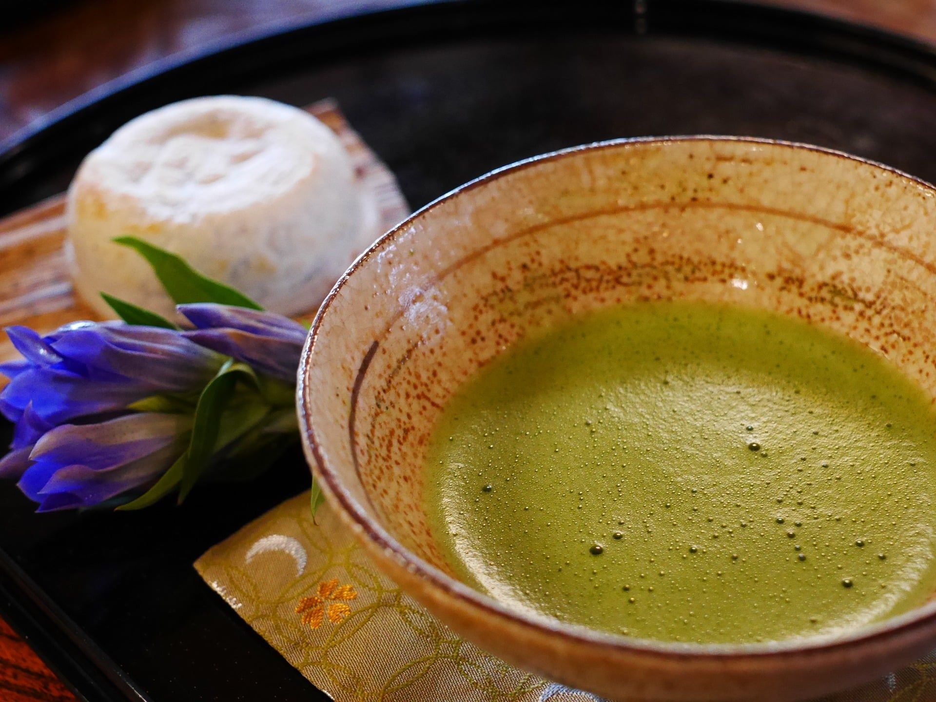 Matcha Tea with CBD Oil and Honey
